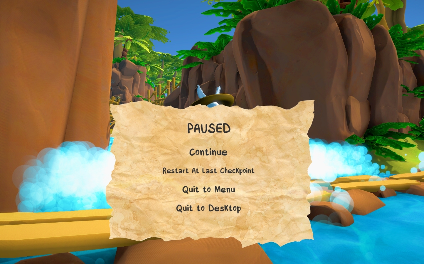 Pause Screen